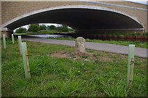SD4764 : Milestone, Lancaster Canal by Ian Taylor