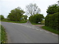 The lane to Greenwood Farm