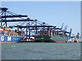 TM2534 : Felixstowe Container port by Oliver Dixon