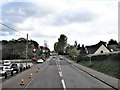 View South along the A22 Killinchy Road past the Texaco A22 service station