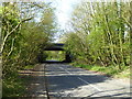 Bridge carrying the A24 over Two Mile Ash Road