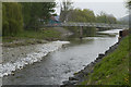 A footbridge across the Teviot