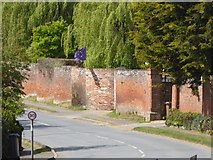 TM2858 : The crinkle-crankle wall of Easton by Oliver Dixon