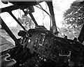SP2118 : Abandoned helicopter cockpit by John Winder