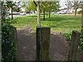 Path to the Kingsway in Braunstone Town