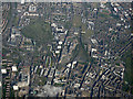 Glasgow High Street from the air