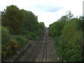 Railway towards Ipswich