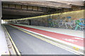 ST5972 : Cattle Market Road under Temple Meads Station by Roger Templeman