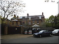 Rear of houses on Sandycombe Road, Kew