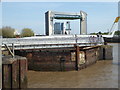 TA1028 : Former entrance to Hull Central Dry dock by Chris Allen