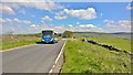 The 375 to Stockport starts from an isolated terminus