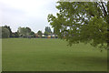 Recreation ground looking towards the  playground