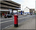 Queen Elizabeth II pillarbox in Clarence Place, Newport