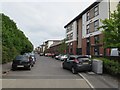 Towards the southeast end of Rodney Road, Newport