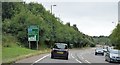 A33 near Thornhill Crossroads