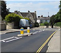 Pedestrian refuge in Westward Road, Stroud