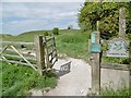 Figsbury, gate & marker