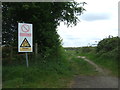 Farm track off Furneaux Lane