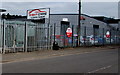 Albany Street electricity substation near Right Cars, Crindau, Newport