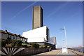 SJ3290 : Promenade and Ventilation Tower, Seacombe by Jeff Buck