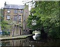 The Rochdale Canal in Sowerby Bridge