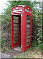 Telephone box on Broad Lane (B4101)