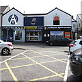 Three shops, Five Bells Road, Bridgend