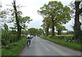 Cycling towards Tidbury Green