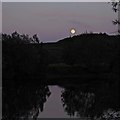 SK5234 : Moonrise over the Trent by David Lally