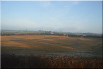 TA0981 : Farmland between railway line and A1039 by N Chadwick