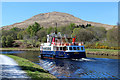 NN1379 : Cruising Vessel on the Caledonian Canal at Torcastle by Chris Heaton