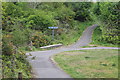 Path crossroads, Bargoed Woodland Park