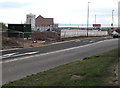 Redrow house construction site in Lydney