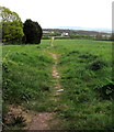 Track towards the A48 and Hurst Farm, Lydney