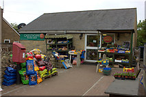 SP7944 : Castlethorpe village shop by Robert Eva