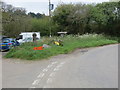 Junction of roads to the north-west of Drift Farm