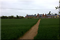 Path from Haversham approaching Castlethorpe