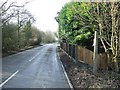 Footpath Sign And Road Scene