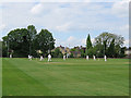 Hitting out at Fitzwilliam College Sports Ground