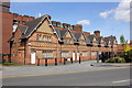 Almshouses in Lumley Place, Chester