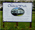 Chilton Park name sign, Bridgwater