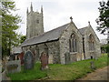 The Church of St Ladoca at Ladock