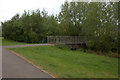 Footbridge off Haydon Wick path and cycle way