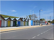 SZ0379 : Beach Huts, Shore Road, Swanage by Gary Rogers