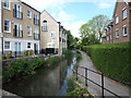 Path along the River Frome, High East Street, Dorchester