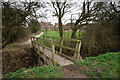 Footbridge over Oldfleet Drain near Healing