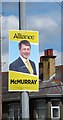 Alliance Party Westminster Election Poster on Shimna Road