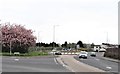 Scrabo Road roundabout on the A20