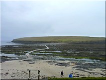 HY2428 : Causeway to Brough of Birsay by James Allan