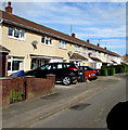 Long row of houses, Liswerry Drive, Llanyravon, Cwmbran